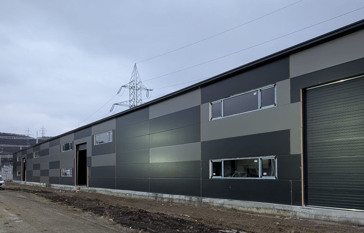 Hala CORP C1 com. Floresti, Cluj